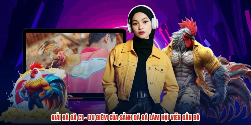 Giải Đá Gà C1 - Ưu Điểm Của Sảnh Đá Gà Làm Hội Viên Gắn Bó