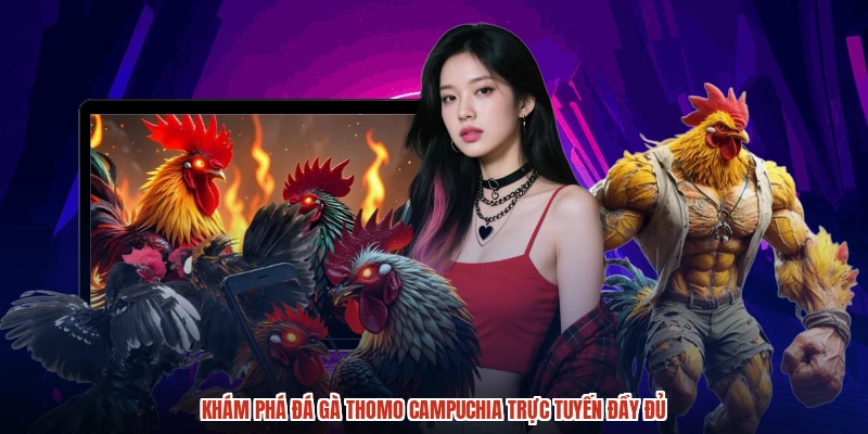 Khám phá đá gà thomo Campuchia trực tuyến đầy đủ