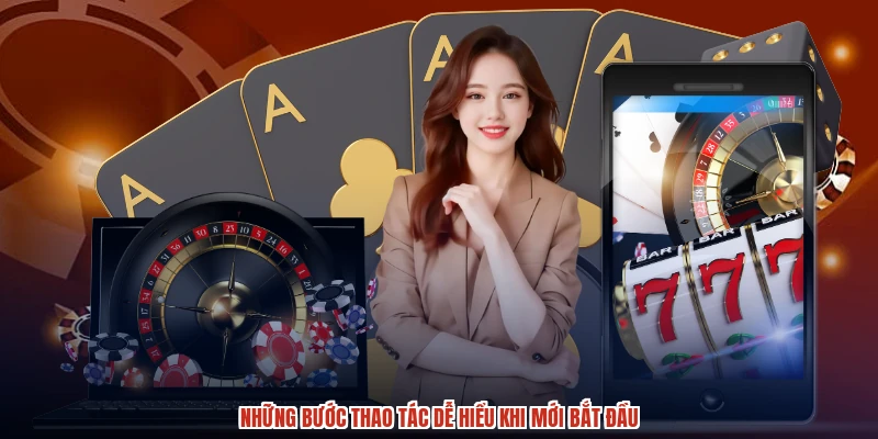 Những bước thao tác dễ hiểu khi mới bắt đầu